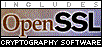 Powered by OpenSSL.